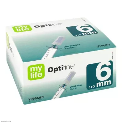 MYLIFE Aiguilles Optifine Pen 6 mm, 100 pces MYLIFE Aiguilles Optifine Pen 6 mm, 100 pces