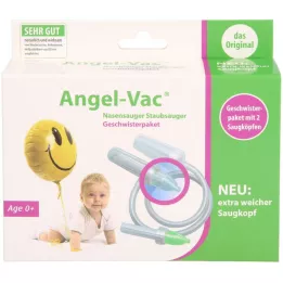ANGEL-VAC Paquet de tétines nasales pour frères et sœurs, 1 pc