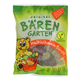 SOLDAN Oursons vegan multivitaminés sucrés, 125 g