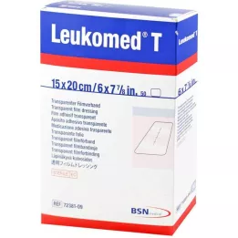 LEUKOMED Pansement transp.stérile 15x20 cm, 50 pces