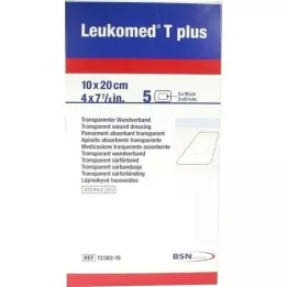 LEUKOMED Pansement transp.plus stérile 10x20 cm, 5 pces