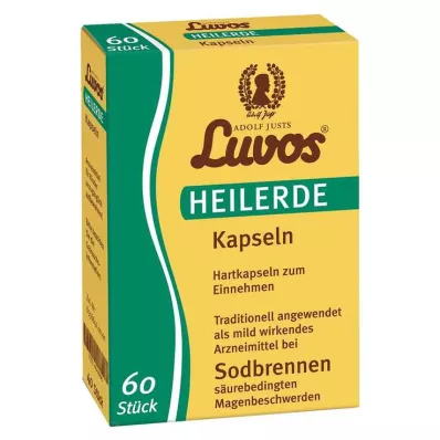 LUVOS Gélules dargile, 60 gélules