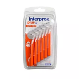 INTERPROX plus super micro orange bande interdentaire, 6 pces