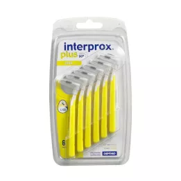 INTERPROX plus mini brosse interdentaire jaune, 6 pces