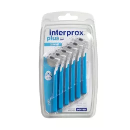 INTERPROX plus conical bleu Brosse interdentaire, 6 pces