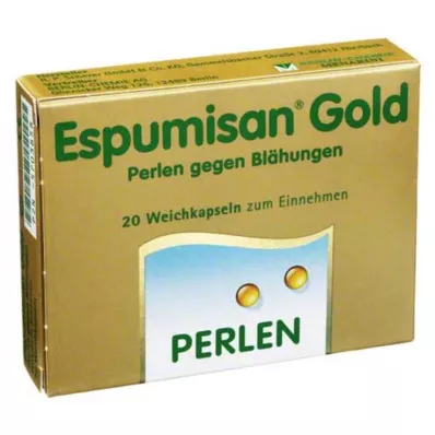 ESPUMISAN Perles dor contre les ballonnements, 20 pcs