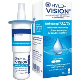 HYLO-VISION Gouttes oculaires SafeDrop 0,1%, 10 ml