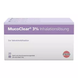MUCOCLEAR Solution pour inhalation de NaCl à 3%, 60X4 ml