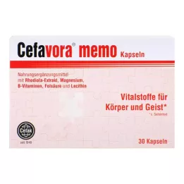 CEFAVORA memo gélules en gélatine molle, 30 pcs