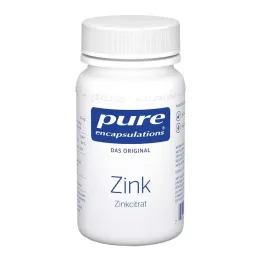 PURE ENCAPSULATIONS Gélules de citrate de zinc, 60 gélules