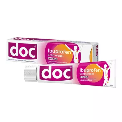 DOC IBUPROFEN Gel analgésique 5%, 50 g