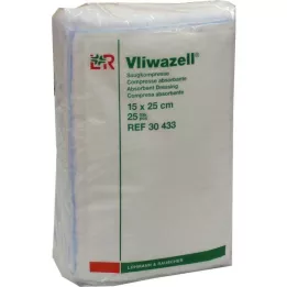 VLIWAZELL Compresses absorbantes non stériles 15x25 cm, 25 pces