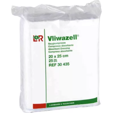 VLIWAZELL Compresses absorbantes non stériles 20x25 cm, 25 pces