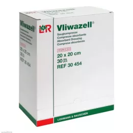 VLIWAZELL Compresses absorbantes stériles 20x20 cm, 30 pces