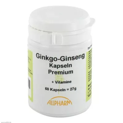 GINKGO+GINSENG Capsules Premium, 60 pc