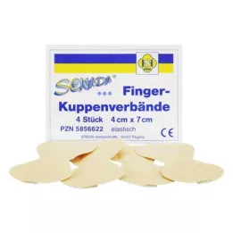 SENADA Pansement pour bouts de doigts 4x7 cm, 4 pces