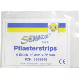 SENADA Sparadraps 19x72 mm, 4 pces