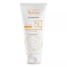 AVENE Lait solaire SPF 50+ minéral, 100 ml