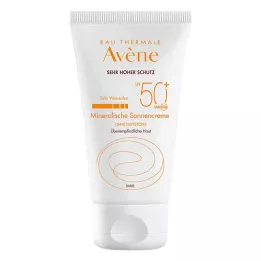 AVENE Crème solaire SPF 50+ minérale, 50 ml