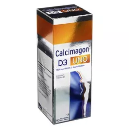 CALCIMAGON D3 Uno comprimés à mâcher, 90 pc