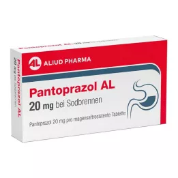 PANTOPRAZOL AL 20 mg pour les brûlures destomac, 14 comprimés