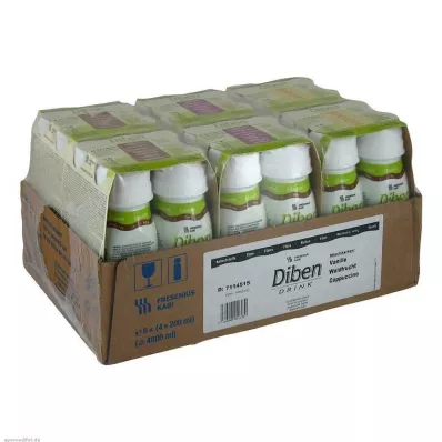 DIBEN DRINK Carton de mélange 1.5 kcal/ml, 24X200 ml