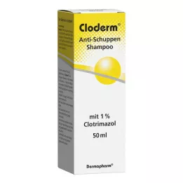 CLODERM Shampooing antipelliculaire, 50 ml