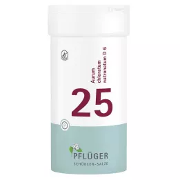 BIOCHEMIE Pflüger 25 Aurum chlorat.natron.D 6 Tab. 400 pc