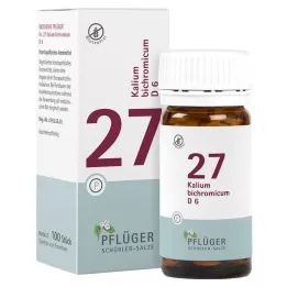BIOCHEMIE Pflüger 27 Kalium bichromicum D 6, 100 comprimés