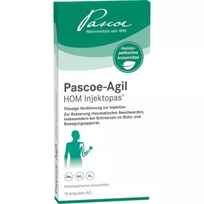 PASCOE-Agil HOM Ampoules dInjektopas, 10X2 ml