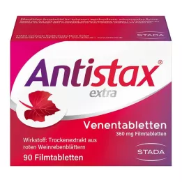 ANTISTAX extra comprimés pour les veines, 90 pc