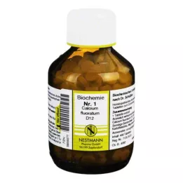 BIOCHEMIE 1 Comprimés de Calcium Fluoratum D 12, 400 pcs