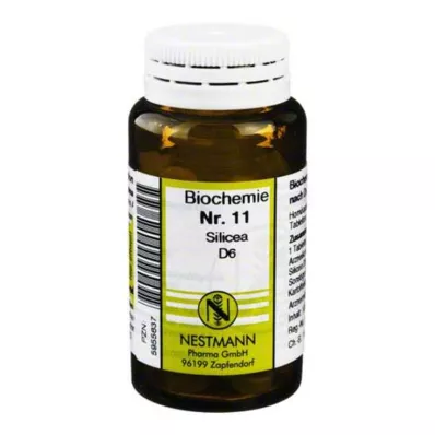 BIOCHEMIE 11 Silicea D 6 comprimés, 100 pc
