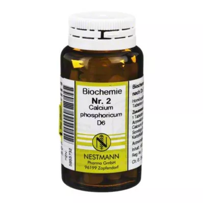 BIOCHEMIE 2 Comprimés de Calcium Phosphoricum D 6, 100 pièces