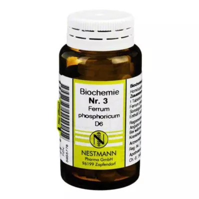 [3 comprimés de Ferrum phosphoricum D 6, 100 pièces