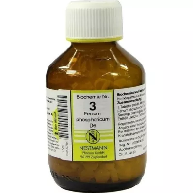[3 comprimés de Ferrum phosphoricum D 6, 400 comprimés
