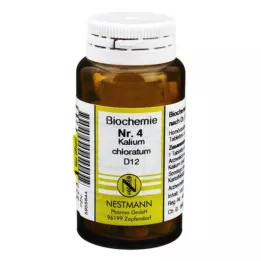 BIOCHEMIE 4 Kalium chloratum D 12 comprimés, 100 pc