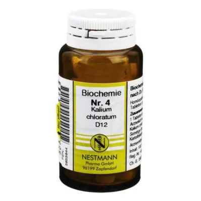 BIOCHEMIE 4 Kalium chloratum D 12 comprimés, 100 pc