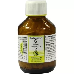BIOCHEMIE 6 Kalium sulfuricum D 6 comprimés, 400 pc