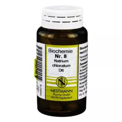 [8 natrium chloratum D 6 comprimés, 100 pc [8 natrium chloratum D 6 comprimés, 100 pc