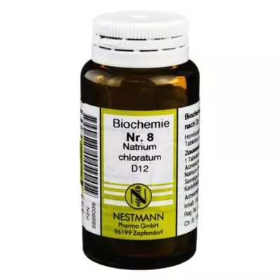[8 natrium chloratum D 12 comprimés, 100 pc [8 natrium chloratum D 12 comprimés, 100 pc