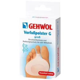 GEHWOL Coussinet davant-pied G grand, 2 pièces