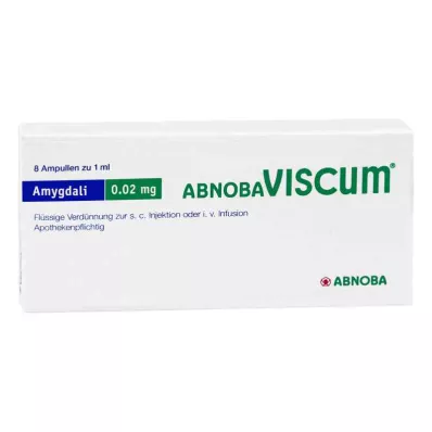 ABNOBAVISCUM Amygdali 0,02 mg ampoules, 8 pcs