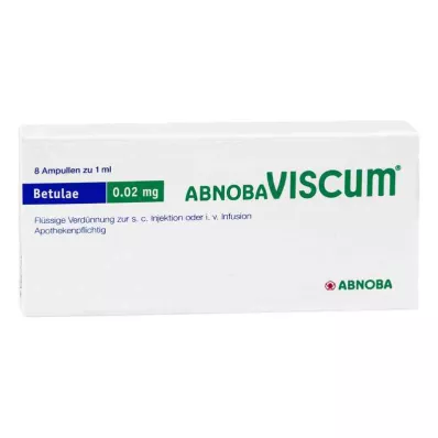 Abnobaviscum Betulae Ampoules de 0,02 mg (8 pièces)