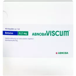 ABNOBAVISCUM Ampoules de Betulae 0,2 mg, 48 pièces