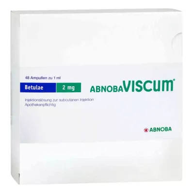 Abnobaviscum Betulae Ampoules de 2 mg (48 pièces) Abnobaviscum Betulae Ampoules de 2 mg (48 pièces)