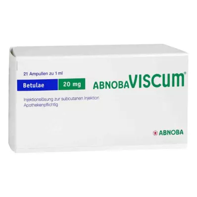 Abnobaviscum Betulae Ampoules de 20 mg (21 pièces)