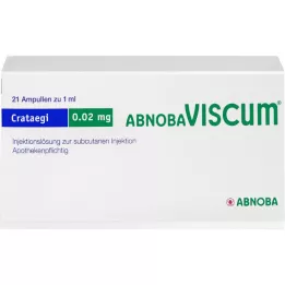 ABNOBAVISCUM Crataegi 0,02 mg ampoules, 21 pièces