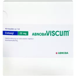 ABNOBAVISCUM Crataegi 20 mg ampoules, 48 pièces