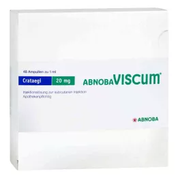 ABNOBAVISCUM Crataegi 20 mg ampoules, 48 pièces